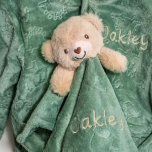 Sage Green Embossed Comforter